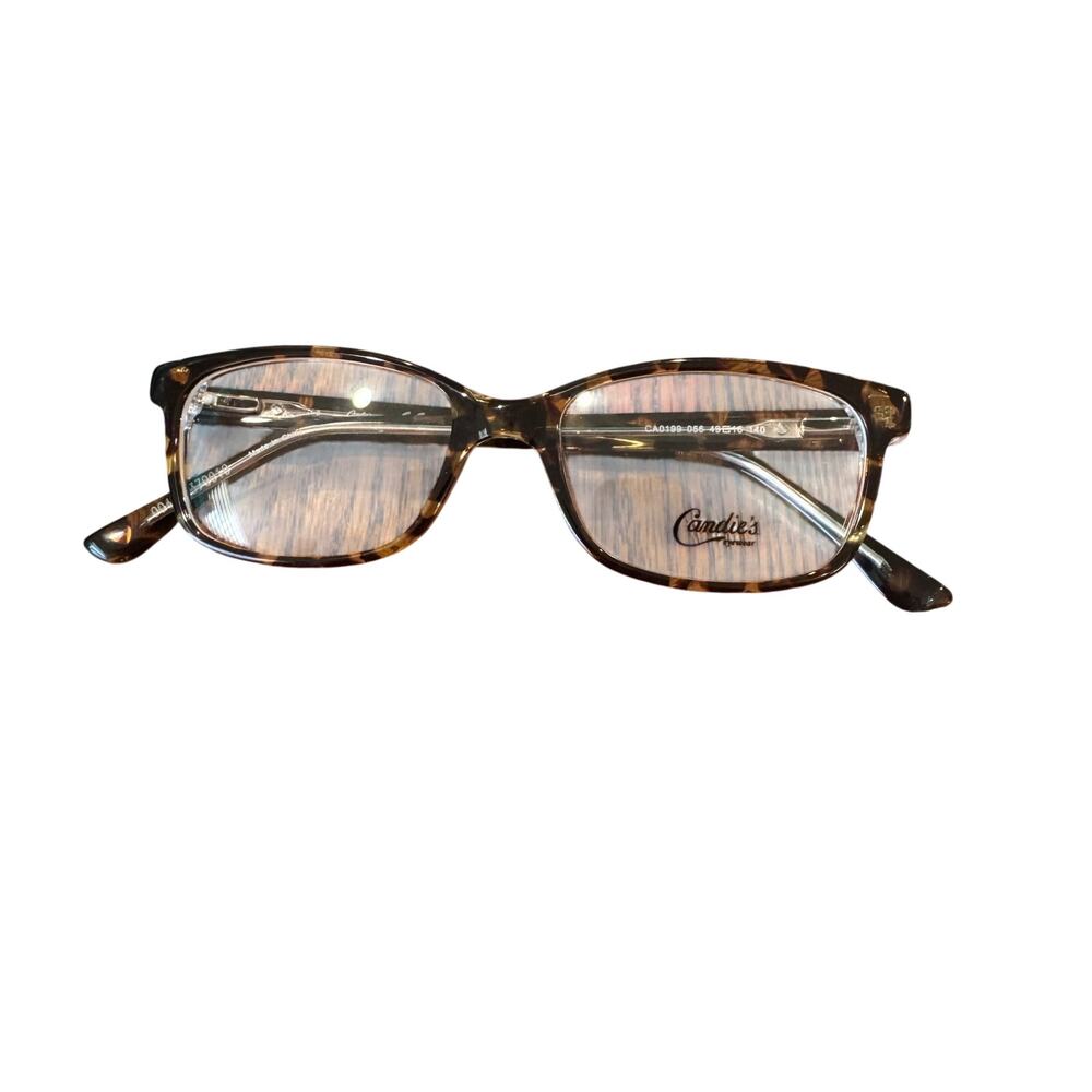 NEW Candies 1099 rectangle tortoiseshell Glasses